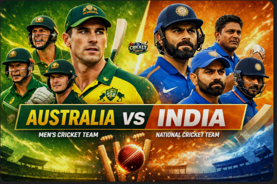 australian men’s cricket team vs india national cricket team timeline