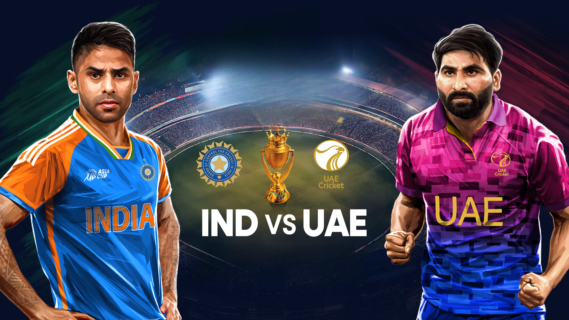 united arab emirates national cricket team vs india national cricket team stats