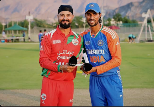 india national cricket team vs oman national cricket team timeline