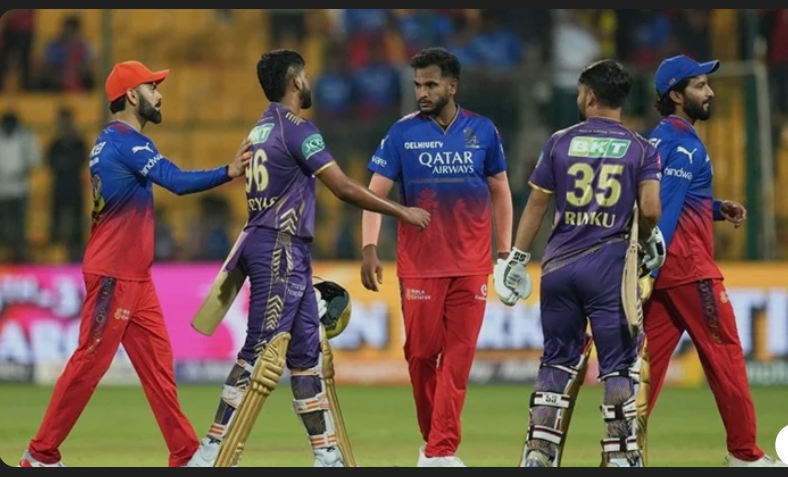 Royal Challengers Bengaluru vs Kolkata Knight Riders Timeline
