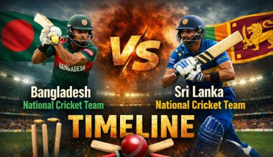 Sri Lanka National Cricket Team Vs Bangladesh National Cricket Team Timeline